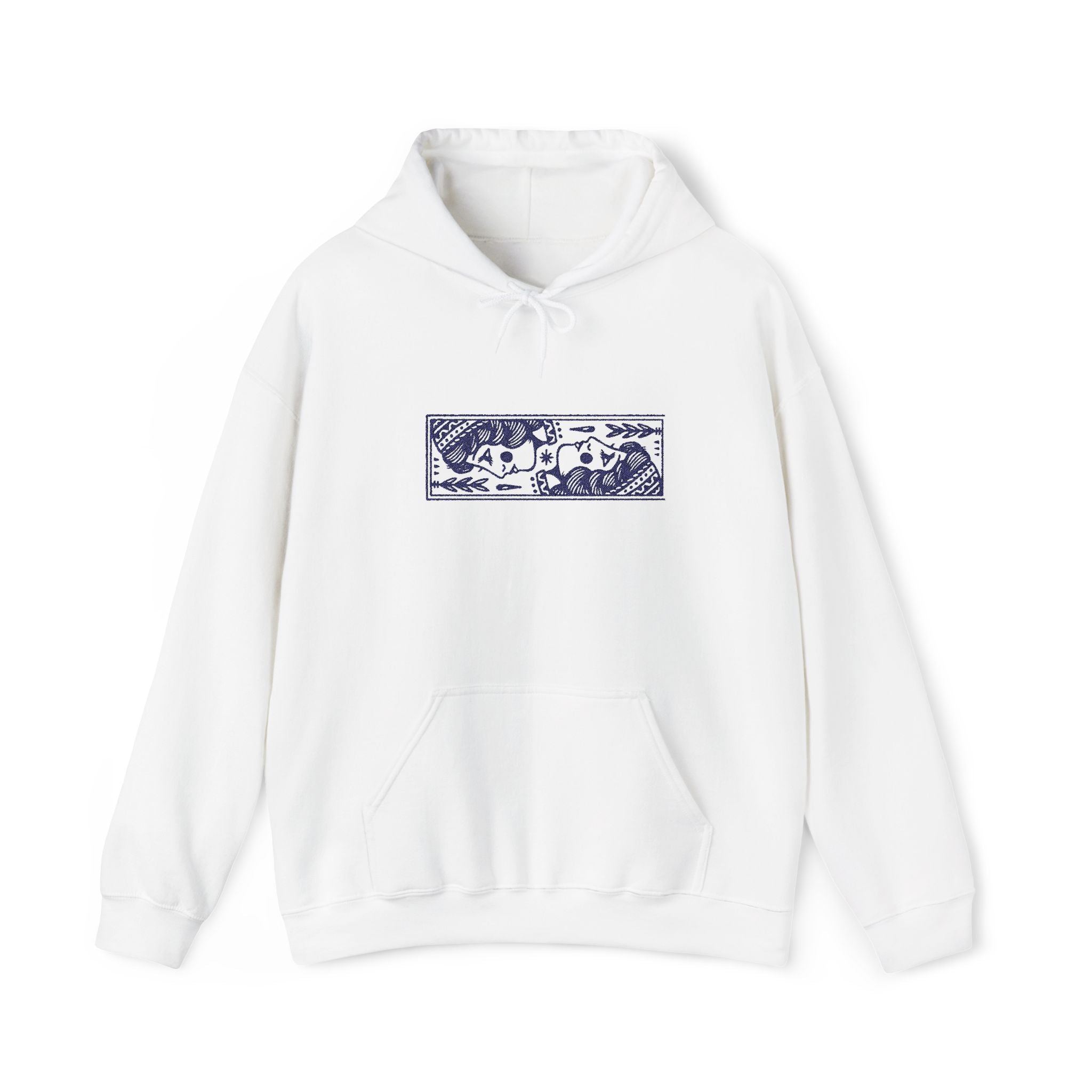 Celestial Cats Hoodie - Whimsical Moon & Stars Graphic Sweatshirt