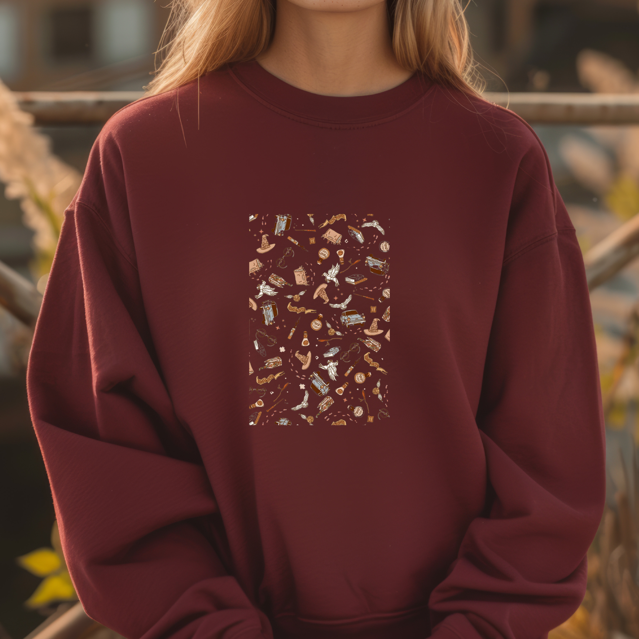 Cozy Oversized Crewneck Sweatshirt for women