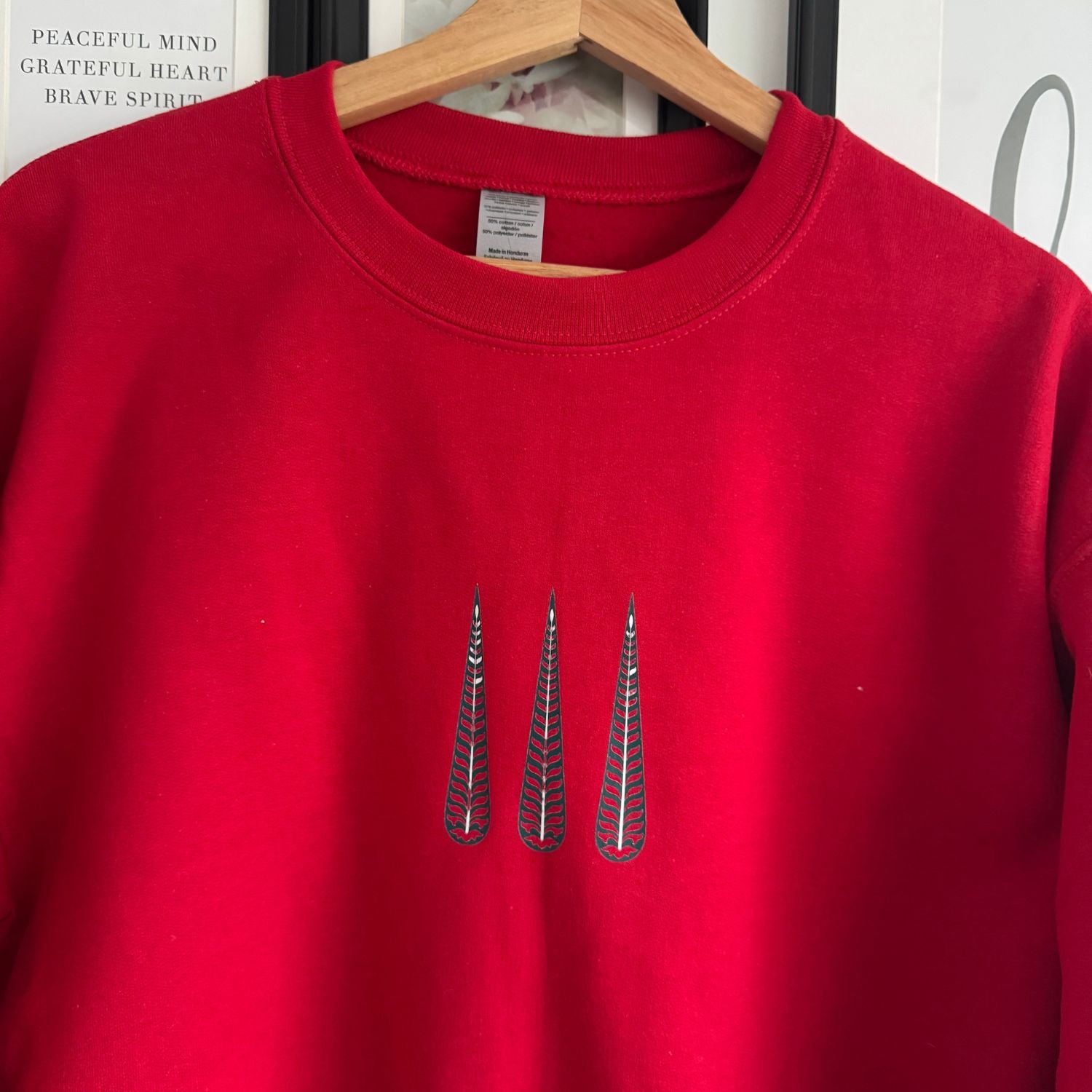 printed Winter Sweatshirt