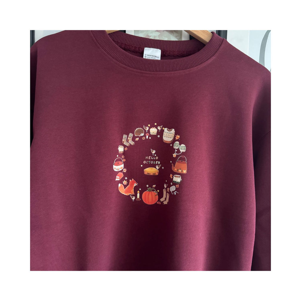 Cozy Winter & Fall Printed Sweatshirts – Cute Seasonal Graphic Pullovers