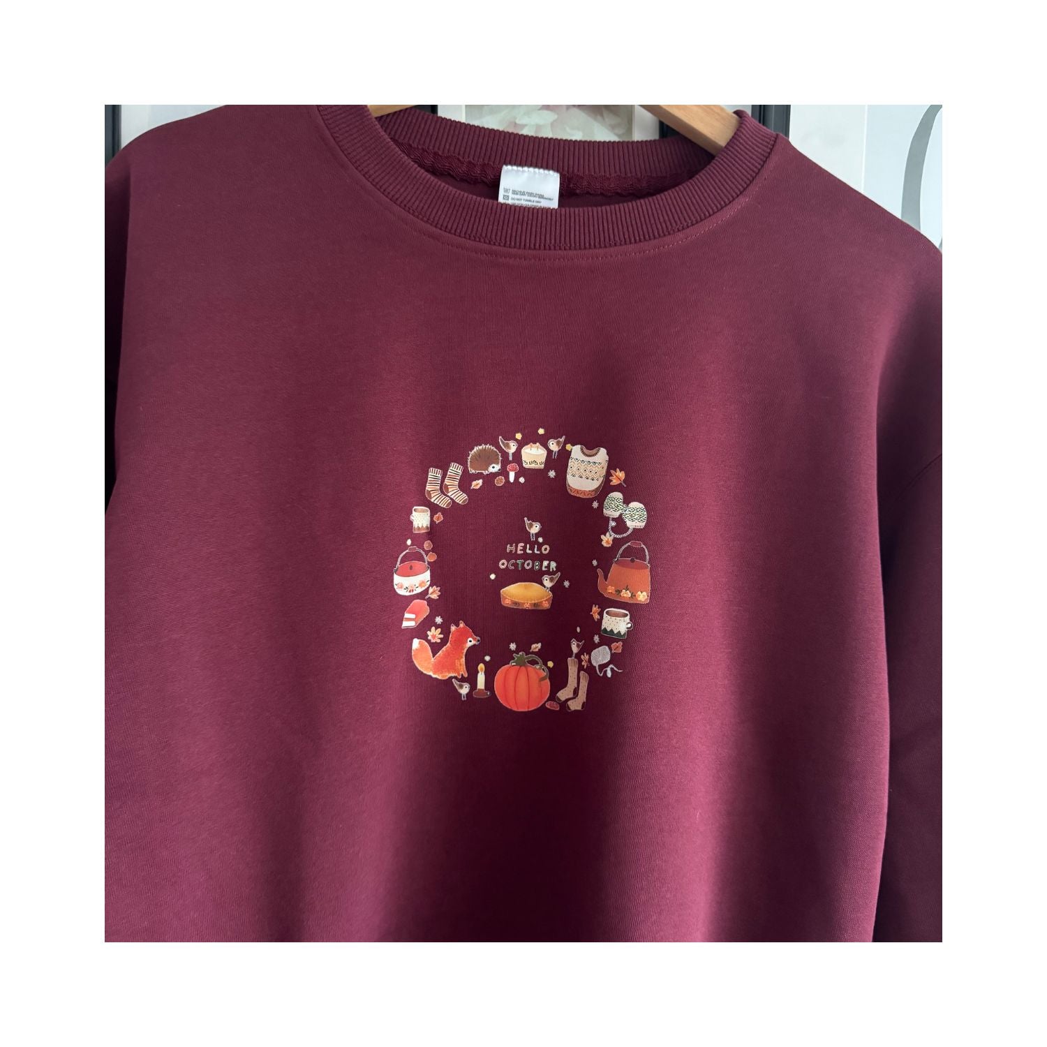 Cozy Winter & Fall Printed Sweatshirts – Cute Seasonal Graphic Pullovers