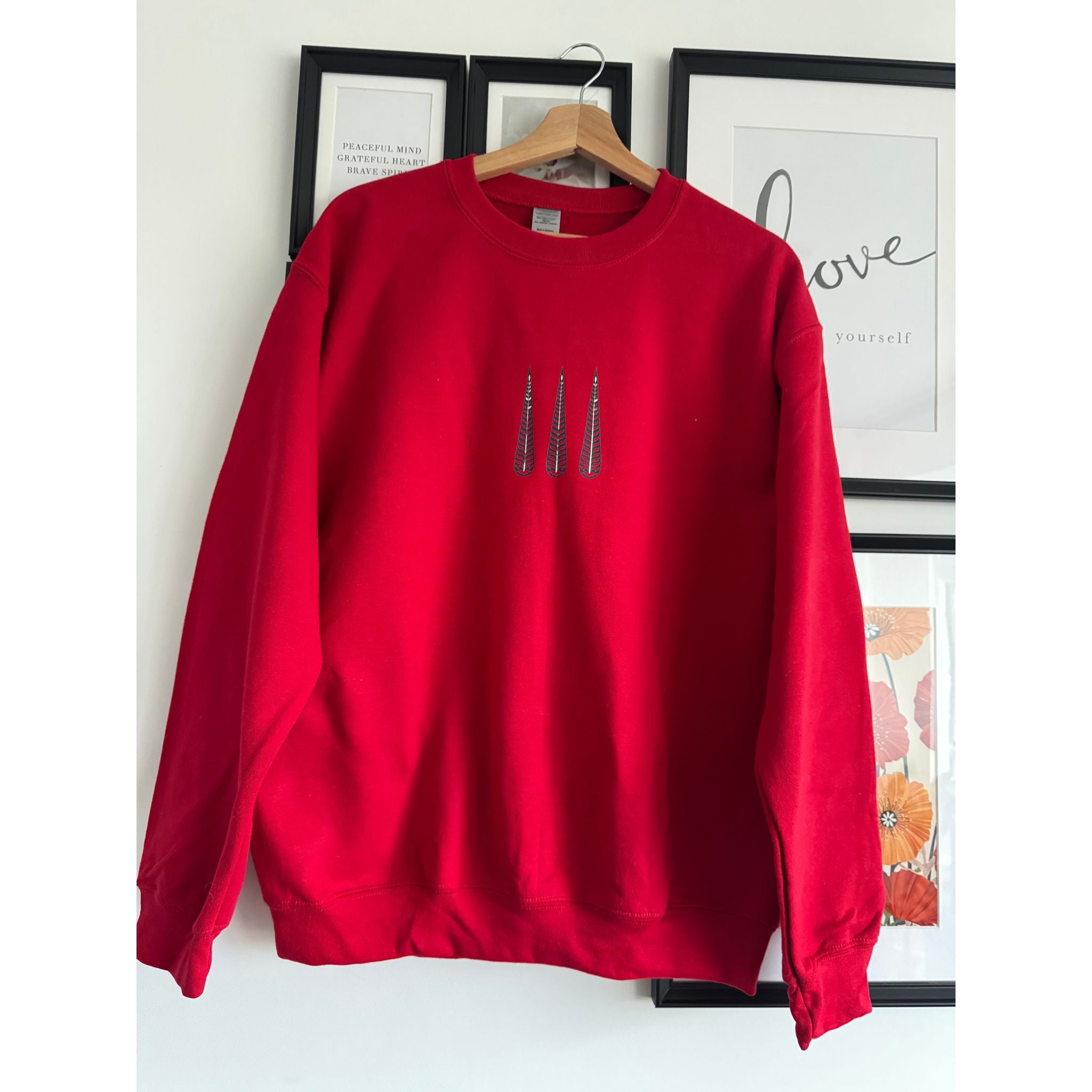 printed Winter Sweatshirt