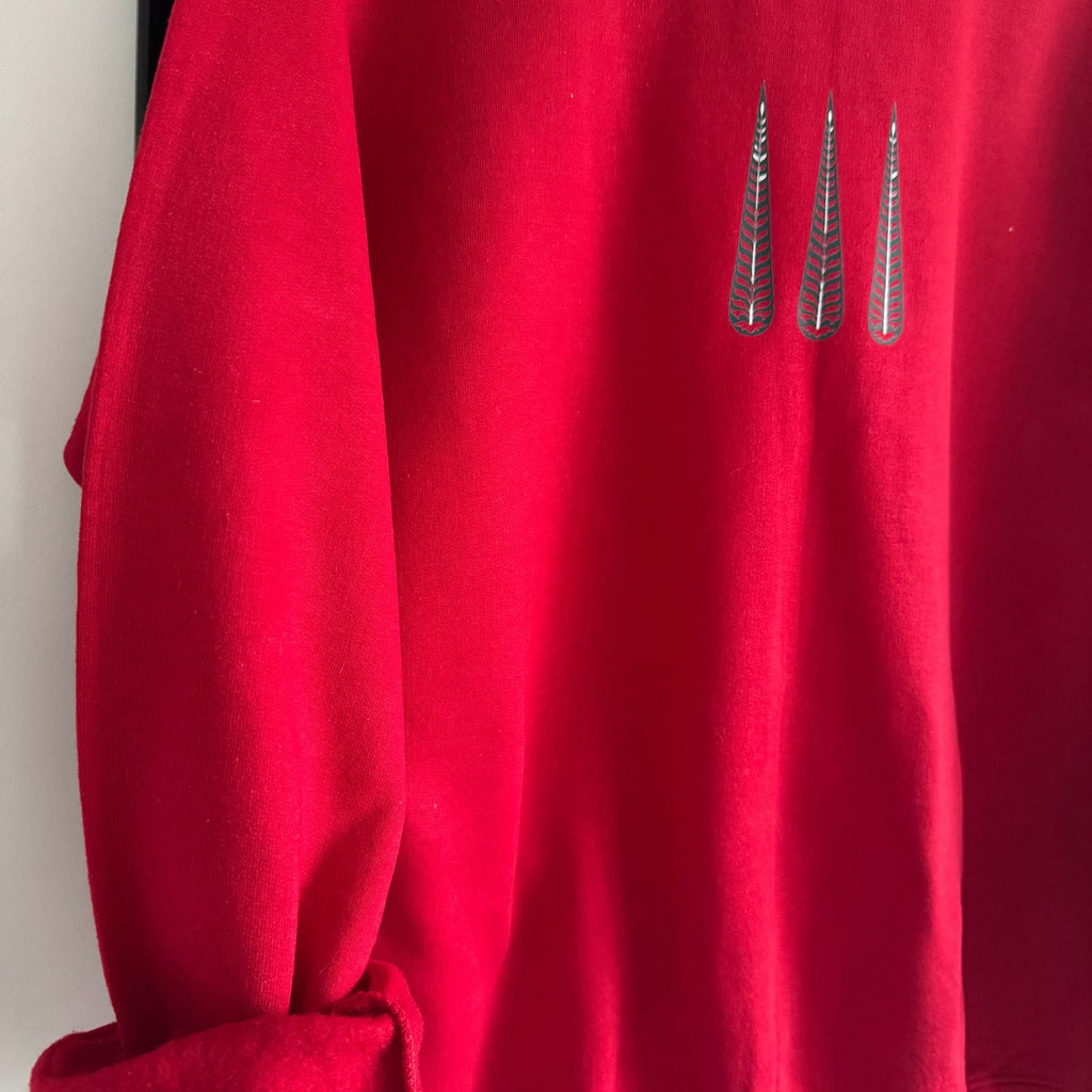 printed Winter Sweatshirt